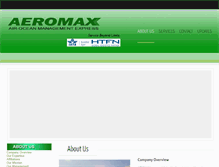Tablet Screenshot of aeromax.com.ph